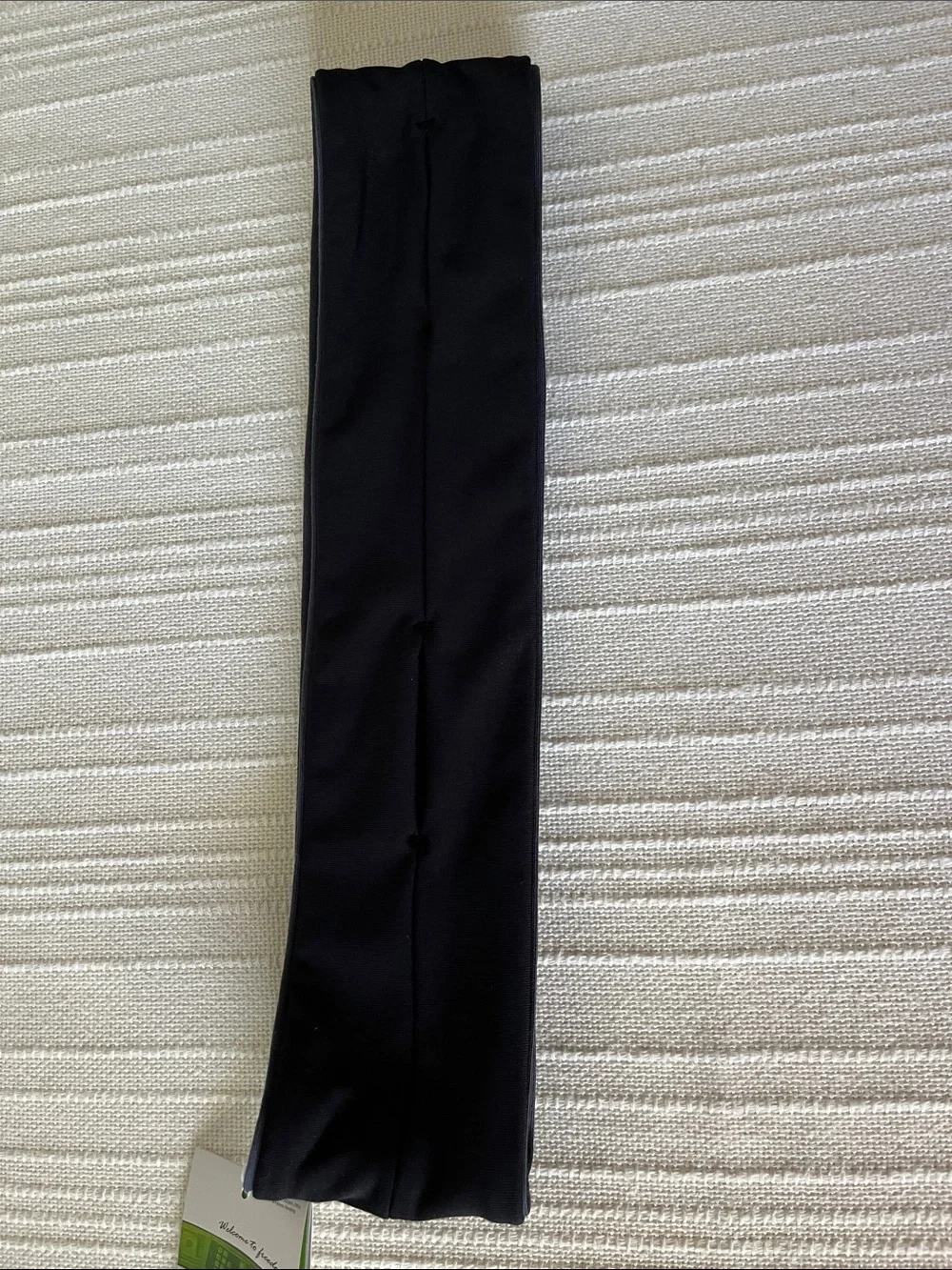 FlipBelt Performance Running Belt store keys, phone  during workout- black, LG.